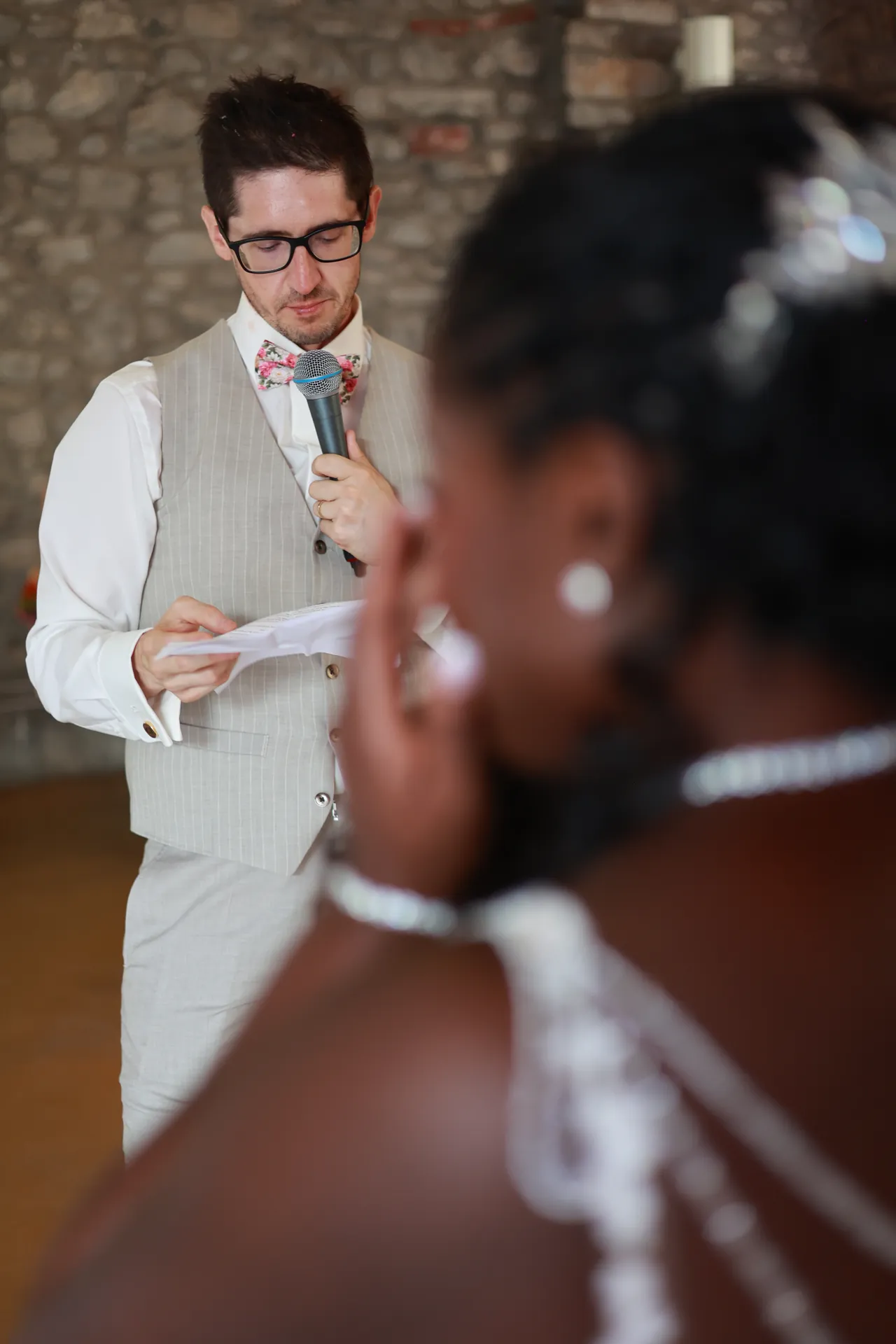 L'émotion pendant le discours